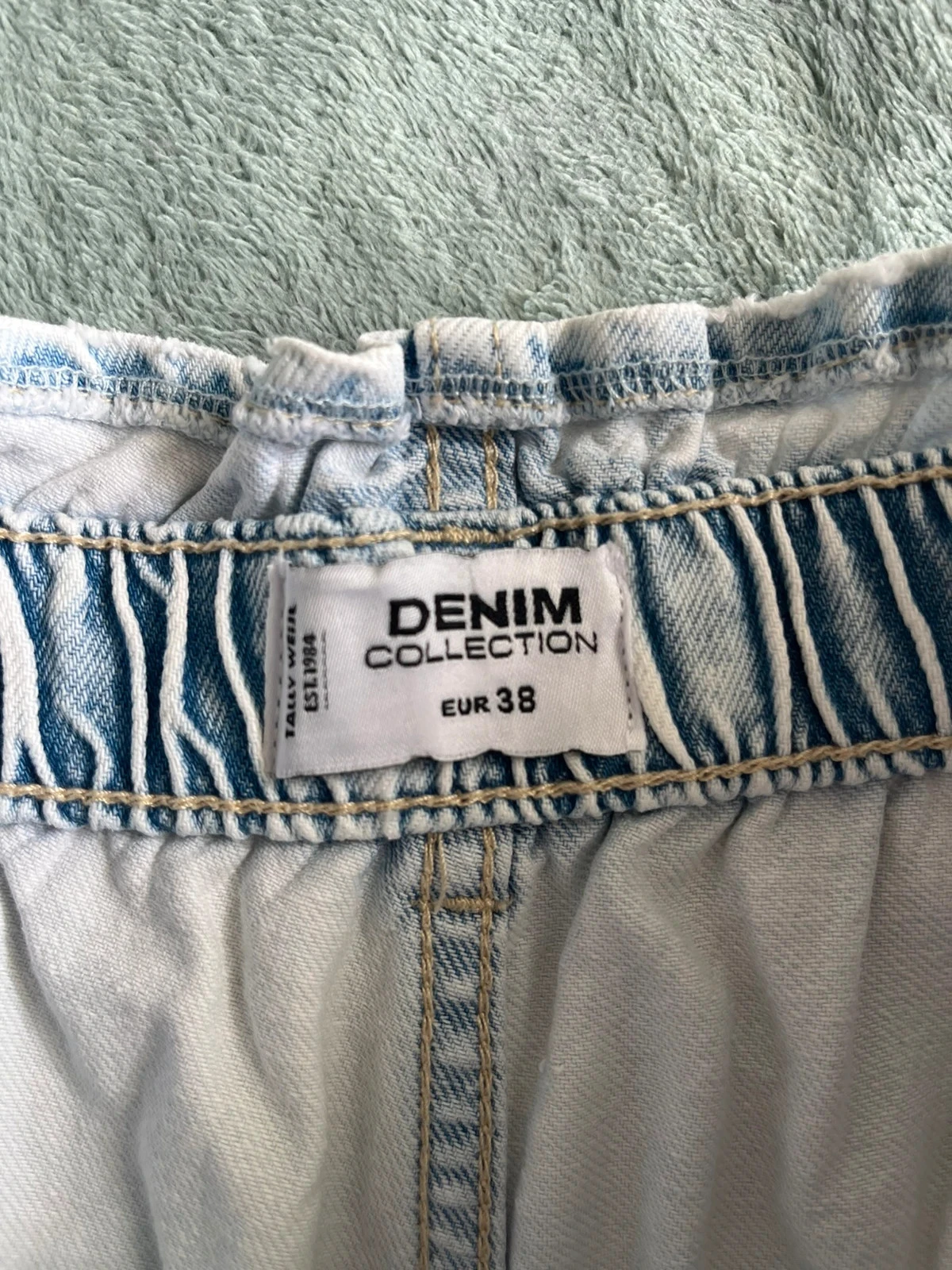 Short em jeans claro Tally Weijl, Tamanho 38 – photo 4